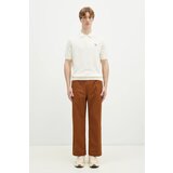 Fred Perry Pamučna polo majica za muškarce, boja: bež, s uzorkom, K9725.560 | shoptok.hr