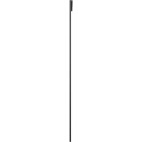  Drsna vrata mlečno ESG steklo in aluminij 76x205 cm črna, (20766422) | Shoptok.si