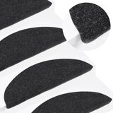 vidaXL Samolepilne preproge za stopnice 10 kosov 65x22,5x3,5 cm Cene