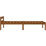  Za krevet od masivne borovine boja meda 100 x 200 cm | shoptok.hr
