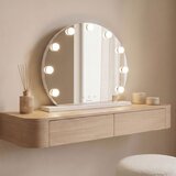  Okruglo toaletno ogledalo s LED rasvjetom Hollywood Gloette InnovaGoods 9 Žarulje Cijene