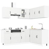  11-dijelni set kuhinjskih elemenata "Kalmar" izrađeno drvo | shoptok.hr