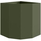  Kutni Sadič Maslinovo zelena 45 x 45 x 50 cm Čelik | shoptok.hr