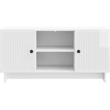 TV omarica Visok sijaj bela 102 x 34,5 x 50 cm Konstruiran les, (5000238918) | Shoptok.si