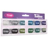 TyToo TyToo: Komplet praha bleščic 12x2,5ml izbor hladnih barv | Shoptok.si