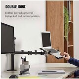 Vonhaus namizni nosilec (32&quot;), dvojni, za monitor in prenosnik | Shoptok.si