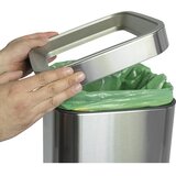 Maul 9502594 waste container Rectangular Stainless steel Black, Silver | shoptok.hr