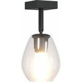  Stropni reflektor Crna 13 x 13 x 26 cm Staklo i Metal | shoptok.hr