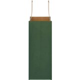  Papirnate vrećice 250 kom s ručkama zelene 21x11x28 cm | shoptok.hr