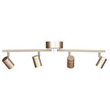  ByRydens 4200720-6501 - Spot svetiljka CORRECT 4xGU10/7W/230V zlatna | Eponuda.com