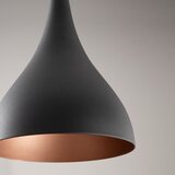 Opviq lights Črna viseča svetilka s kovinskim senčnikom ø 22 cm Berceste – | Shoptok.si