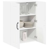 vidaXL Stenska kuhinjska omarica Visok sijaj bela 60 x 31 x 80 cm | Shoptok.si