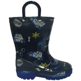 Pollino škornji za dež POL65 Police F black 28 | Shoptok.si