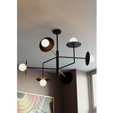  Redo 01-2734 - Luster na šipci PLATO 6xG9/10W/230V crna | Eponuda.com