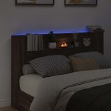  Uzglavlje Smeđi hrast 160 x 16,5 x 103,5 cm Konstruirano drvo | Eponuda.com