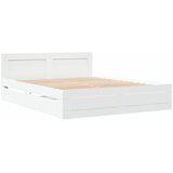  Krevetna konstrukcija s uzglavljem 2 pcs Bijeli 150 x 200 cm | Eponuda.ba