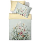 Fleuresse posteljnina bed art 140/200 cm mako saten rdeča, temno rumena, olivno zelena , žajbljevo zelena | Shoptok.si