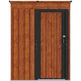  Vrtne hiške Rjava 137 x 81 x 180 cm Kovina, (5000143492) | Shoptok.si