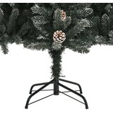 vidaXL Umetna novoletna jelka s stojalom zelena 240 cm PVC | Shoptok.si