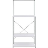 Ormarić za mikrovalnu pećnicu bijeli 60x39 6x123 cm od iverice | shoptok.hr