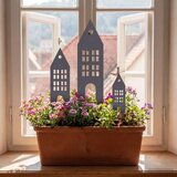  Stabljika za vrt 3 kom. 41 x 10 x 0 08 cm Čelična vrata - Antracit | shoptok.hr