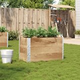  Vrtna sadilica 100x50 cm od masivne borovine | shoptok.hr