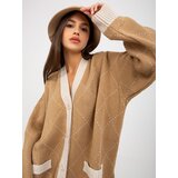 RUE PARIS Sweater-LC-SW-0258.03P-camel | Shoptok.si