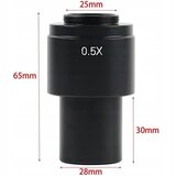 Rosfix REDUKTOR POVEČAVE 0.5X – C-MOUNT 25 MM, STEKLENA OPTIKA, WD 200–240 MM | ZA ODM-180X | INSPEKCIJA PCB IN SMD, (5000073648) | Shoptok.si