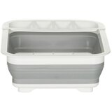 MID.YOU Košara Za Posodo Clean Sil, Siva, Bela | Shoptok.si