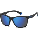 PLD8057/S 003/5X Polarized ONE SIZE (50) Črna/Modra