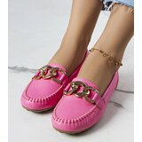Gemre Pink loafers with Norma chain | Shoptok.si