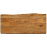vidaXL Mizna plošča 80x40x3,8 cm naraven rob trden mangov les | Shoptok.si