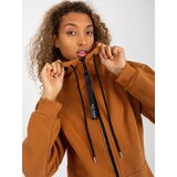RUE PARIS Sweatshirt-AP-BL-AP-3004.32-light brown | Shoptok.si