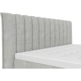 Premium Living Postelja Boxspring Lina, Svetlo Siva, 200x200 | Shoptok.si