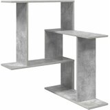  Polica na zidu Betonska siva 67 x 67 x 87 cm Konstruirano drvo | shoptok.hr