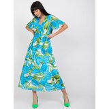 Italy Moda Dress-DHJ-SK-15967.54P-Blue | Shoptok.si