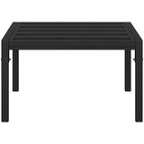  Vrtni stolić za kavu crni 60 x 60 x 35 cm čelični | shoptok.hr