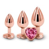 Ns Novelties set analnih čepov trainer kit heart (R18823) Cene