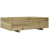 Maison Chic Vrtno cvetlično korito - Cvetlični Lonec 90x60x26,5 cm impregnirana borovina, (21790424) Cene