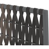  Vrtne stolice s jastucima 2 kom smeđe 54x61x83 cm od poliratana | shoptok.hr