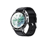 INF Pametna ura z EKG-jem, merilnikom srčnega utripa, merilnikom krvnega tlaka in pedometrom Black Leather strap, (5000306709) | Shoptok.si