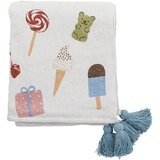 Bloomingville Mini Bela otroška odeja 130x160 cm Sweets – | Shoptok.si