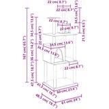  Penjalica za mačke sa stupovima za grebanje krem 167 cm | Eponuda.ba