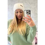 Kesi Cap with fleece Paulina K227 white | Shoptok.si