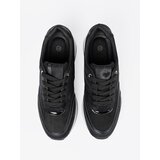 Shelvt Modern black sneakers with shimmering inserts | shoptok.hr