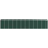  Vrtno spremište zeleno 191 x 980 x 198 cm od pocinčanog čelika | shoptok.hr