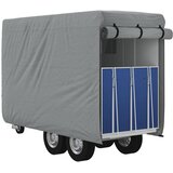  Navlaka za prikolicu za konje siva 376x168x240 cm | shoptok.hr