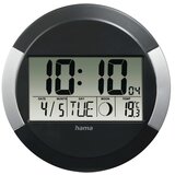 Hama Zidni sat Hama PP-245 Crna Plastika moderan | shoptok.hr