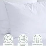 prevleka za blazino iz bambusa 40 x 80 cm, 2-delni set - white