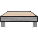  Okvir za krevet boja hrasta 75 x 190 cm od konstruiranog drva | shoptok.hr